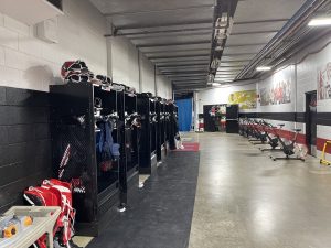Rockford Icehogs lockers