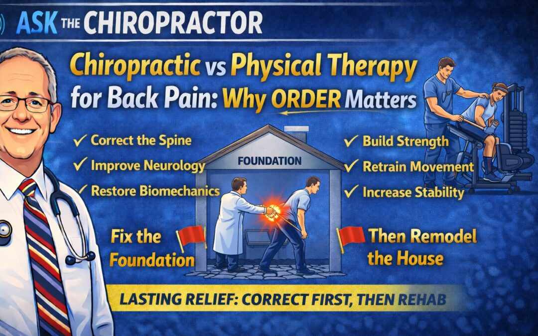 Chiro vs PT for Back Pain: Why Sequence Matters | Rockford, IL