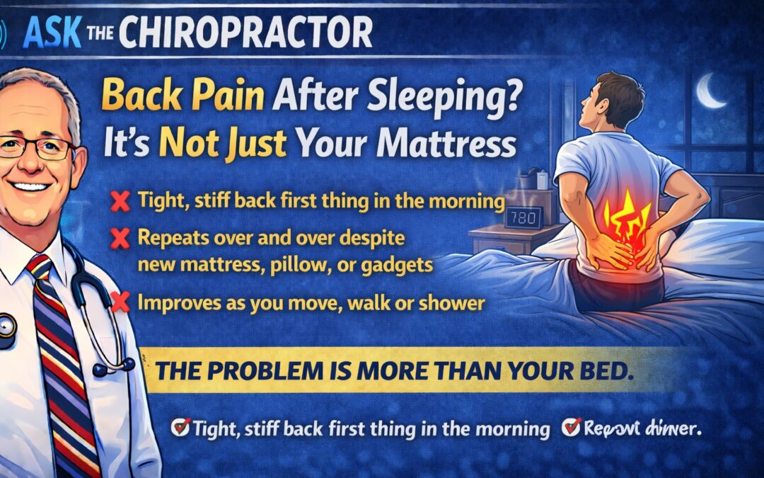 Back Pain After Sleeping? It’s Not Just Your Mattress